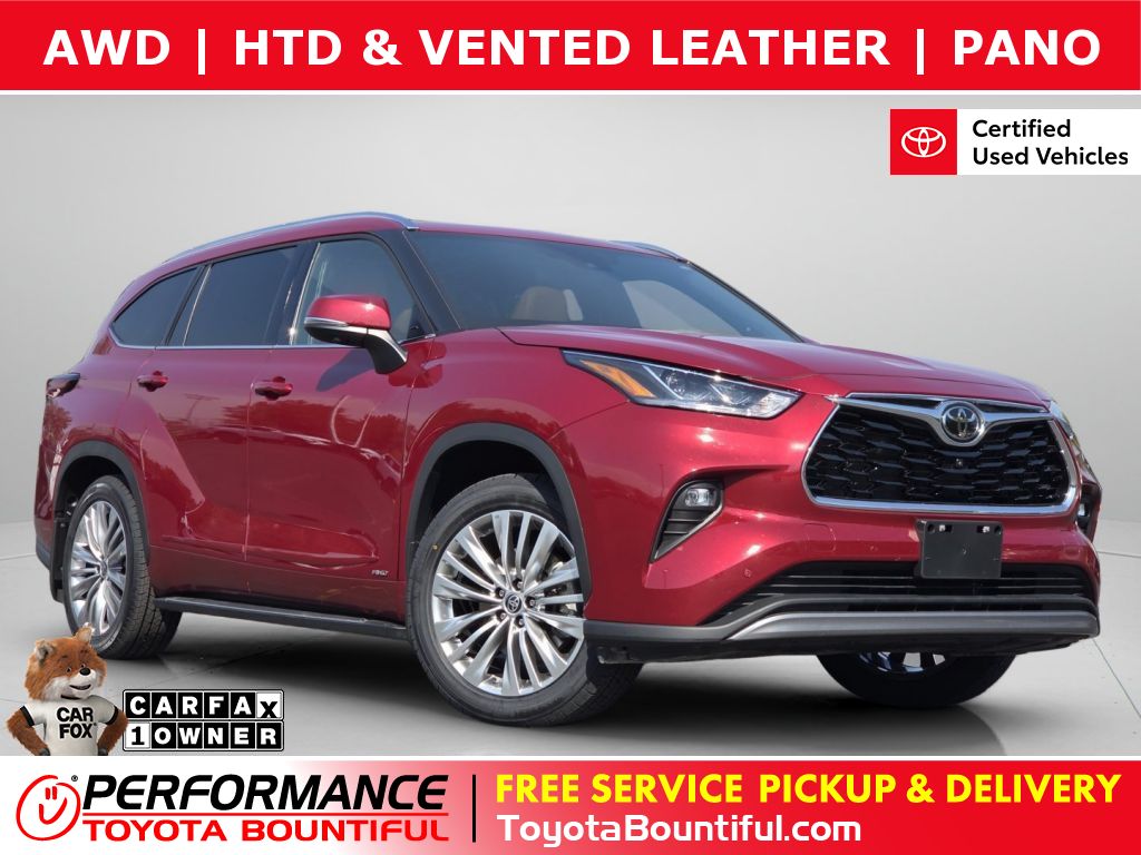 2025 Toyota Highlander Hybrid Hybrid Platinum AWD, SS668213, Photo 1