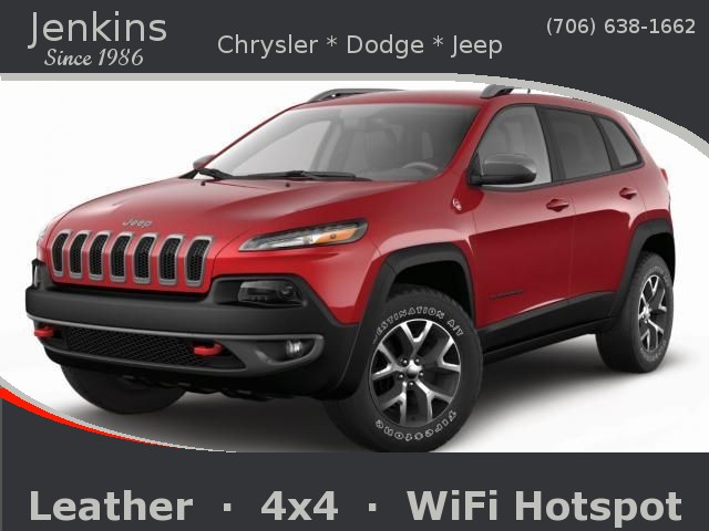 Used, 2016 Jeep Cherokee Trailhawk, White, 5970-B