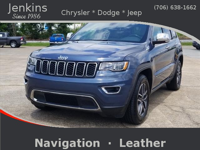 Used, 2021 Jeep Grand Cherokee Limited, Blue, P3209