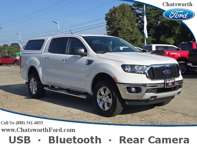 Used, 2020 Ford Ranger XLT, White, 4T051B