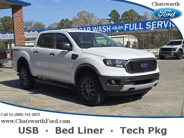 Used, 2020 Ford Ranger XLT, White, 4T165A