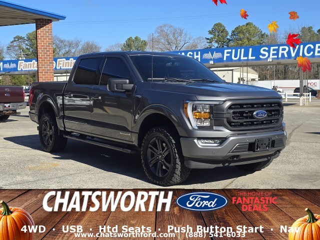 Used, 2023 Ford F-150 XLT, Gray, P7421