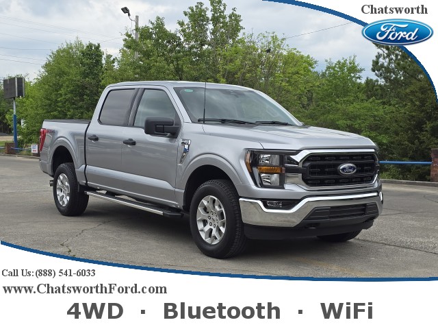 Used, 2023 Ford F-150 XLT, Silver, P7424