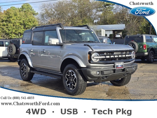 New, 2024 Ford Bronco Outer Banks, Silver, 24T233