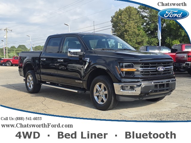 Used, 2024 Ford F-150 XLT, Black, P7431