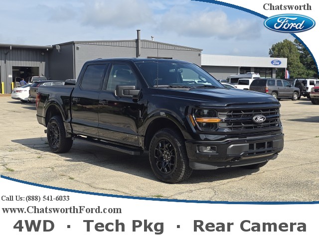 Used, 2024 Ford F-150 XLT, Black, P7433