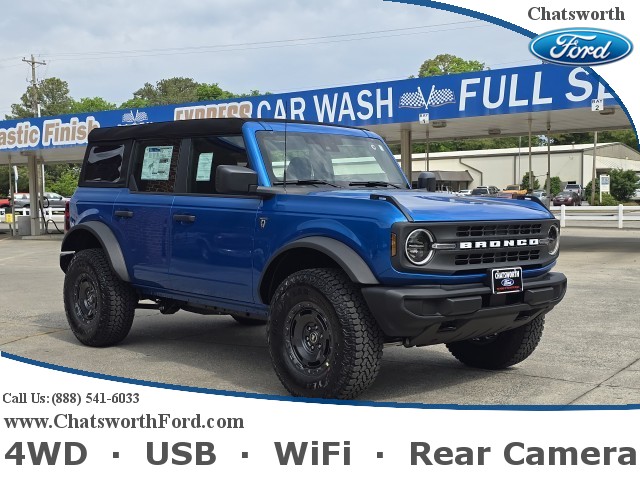 New, 2025 Ford Bronco Base 4 Door 4x4, Blue, 25T060