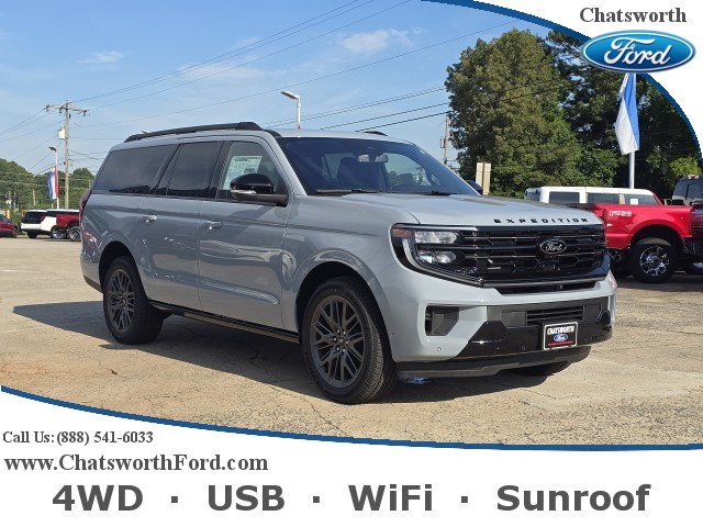 New, 2025 Ford Expedition Platinum MAX, Gray, 25T144