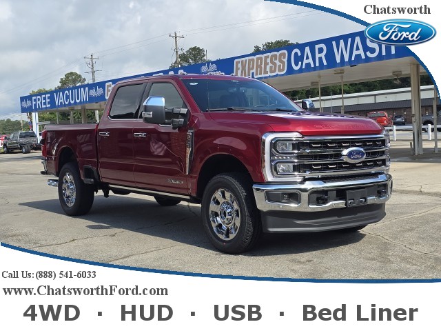 New, 2025 Ford F-250 King Ranch, Red, 25T097