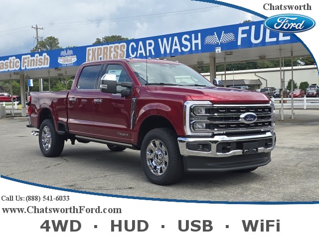 New, 2025 Ford F-250 King Ranch, Red, 25T098