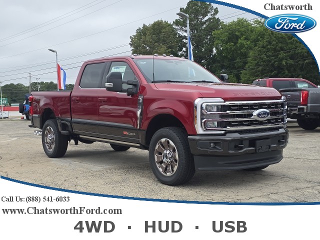 New, 2025 Ford F-250 King Ranch, Red, 25T130