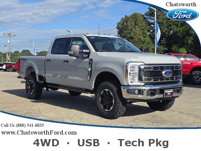 New, 2025 Ford F-250 XLT, White, 25T148