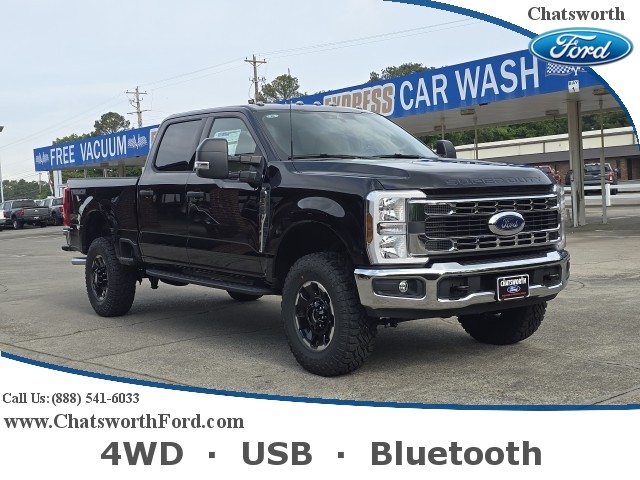 New, 2025 Ford F-350 XLT, Black, 25T081
