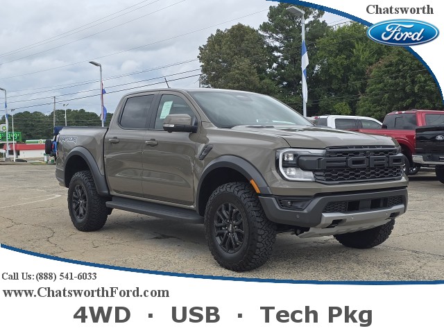 New, 2025 Ford Ranger Raptor, Gray, 25T164