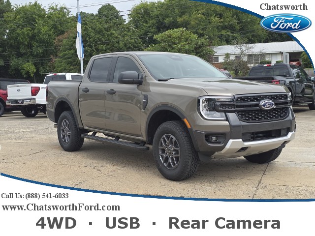New, 2025 Ford Ranger XLT, Gray, 25T165