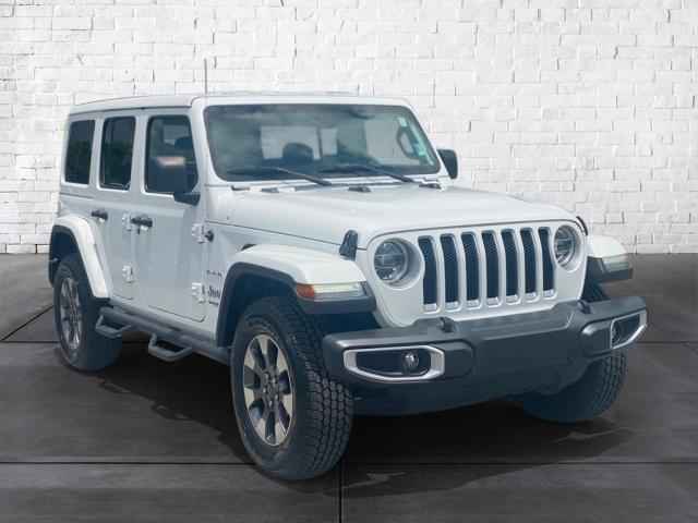 Used, 2019 Jeep Wrangler Unlimited Unlimited Sahara, White, T511586-2