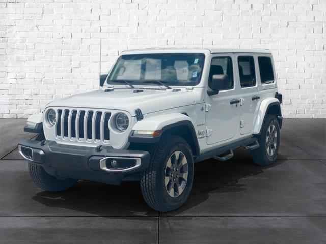 Used, 2019 Jeep Wrangler Unlimited Unlimited Sahara, White, T511586-4