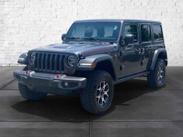 Used, 2020 Jeep Wrangler Unlimited Unlimited Rubicon, Gray, T193856-4