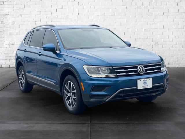 Used, 2020 Volkswagen Tiguan SE, Blue, T059671-2