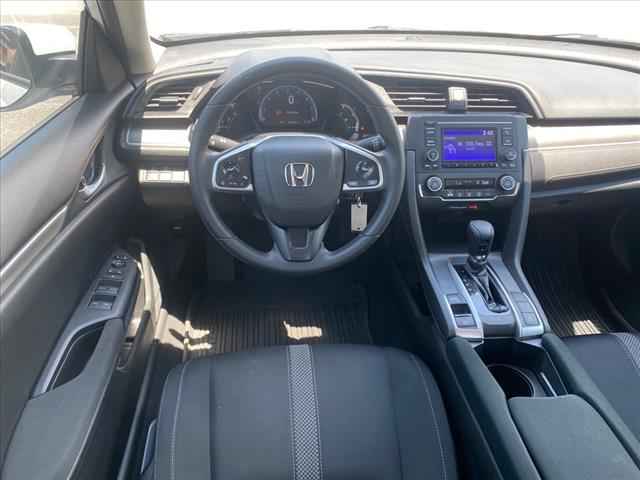 Used, 2021 Honda Civic Sedan Sport, White, P539419-8