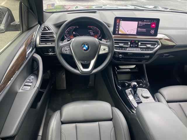 Used, 2022 BMW X3 sDrive30i, Black, TJ56830-8