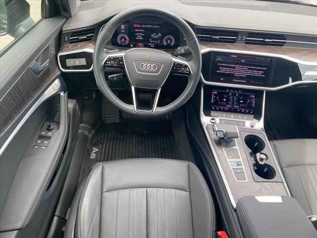 Used, 2023 Audi A6 Sedan 2.0T Premium Plus quattro, Black, AL066633-8