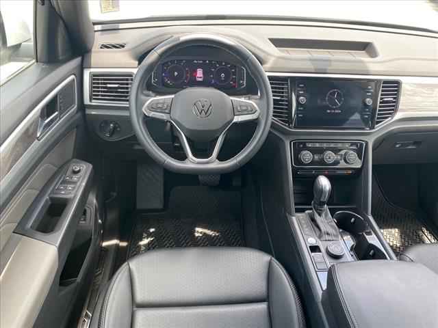 Used, 2023 Volkswagen Atlas Cross Sport 3.6L V6 SE w/Technology, White, P210021-8