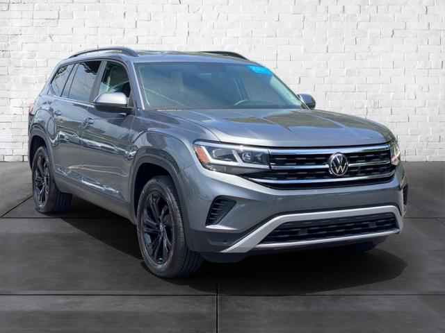 Used, 2023 Volkswagen Atlas 2.0T SE w/Technology, Gray, P539565-1