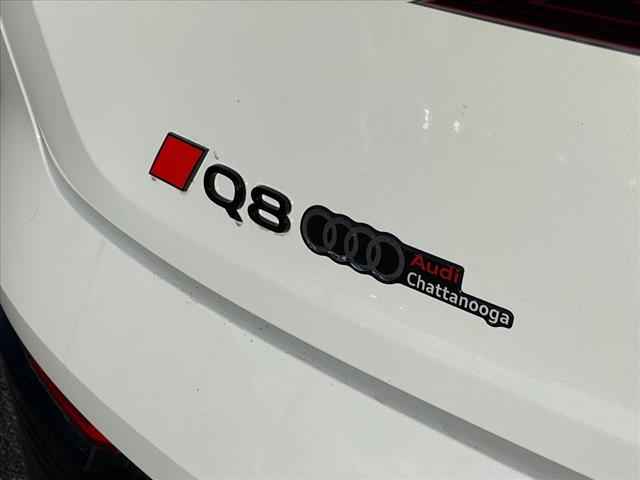 New, 2024 Audi Q8 e-tron Sportback S line quattro, White, A018056-15
