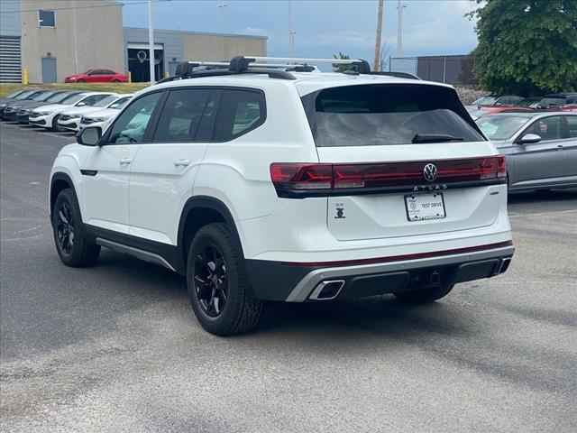 New, 2024 Volkswagen Atlas 2.0T Peak Edition SE w/Technology, White, V601871-3