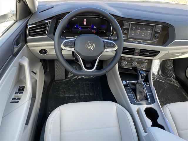 New, 2024 Volkswagen Jetta 1.5T SE, White, V031886-5