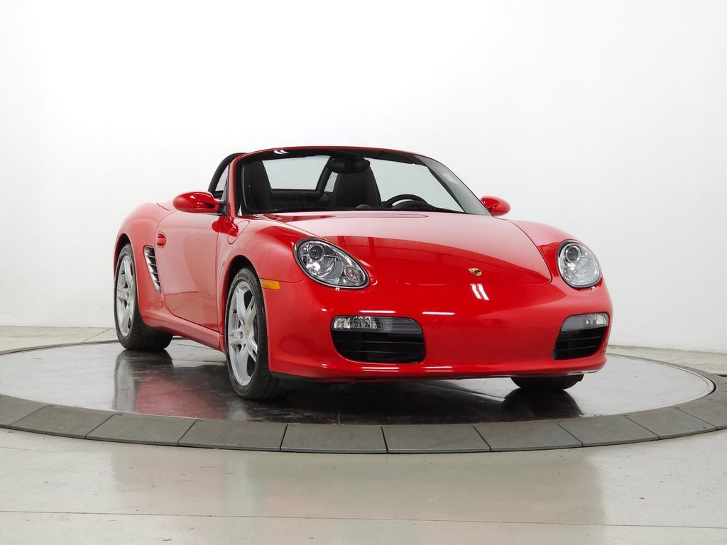 Guards Red 2005 Porsche Boxster Base Convertible Rear-Wheel Drive 5-Speed Manual Overdrive