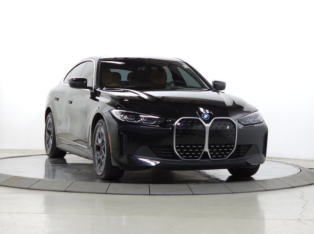 Black Sapphire Metallic 2023 BMW i4 eDrive35 Gran Coupe FWD Sedan Rear-Wheel Drive Automatic