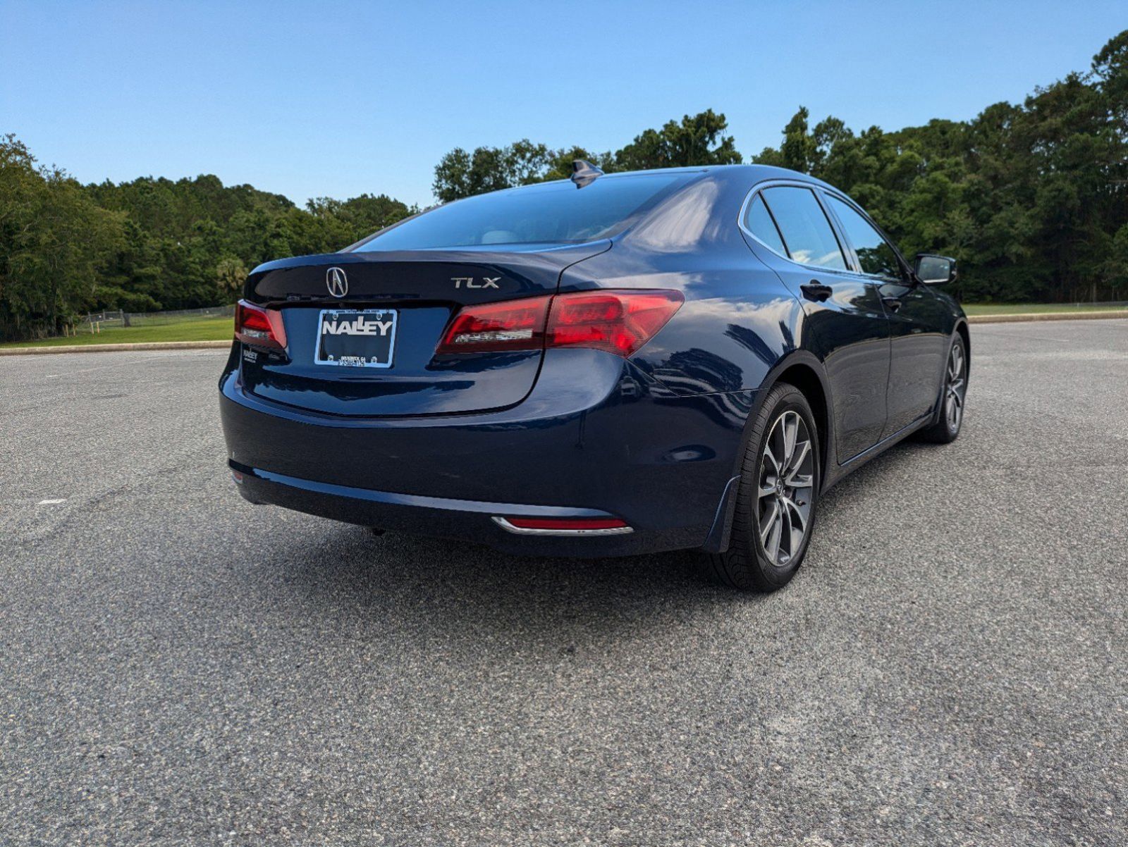 Used, 2016 Acura Tlx V6, Blue, H16234A-4