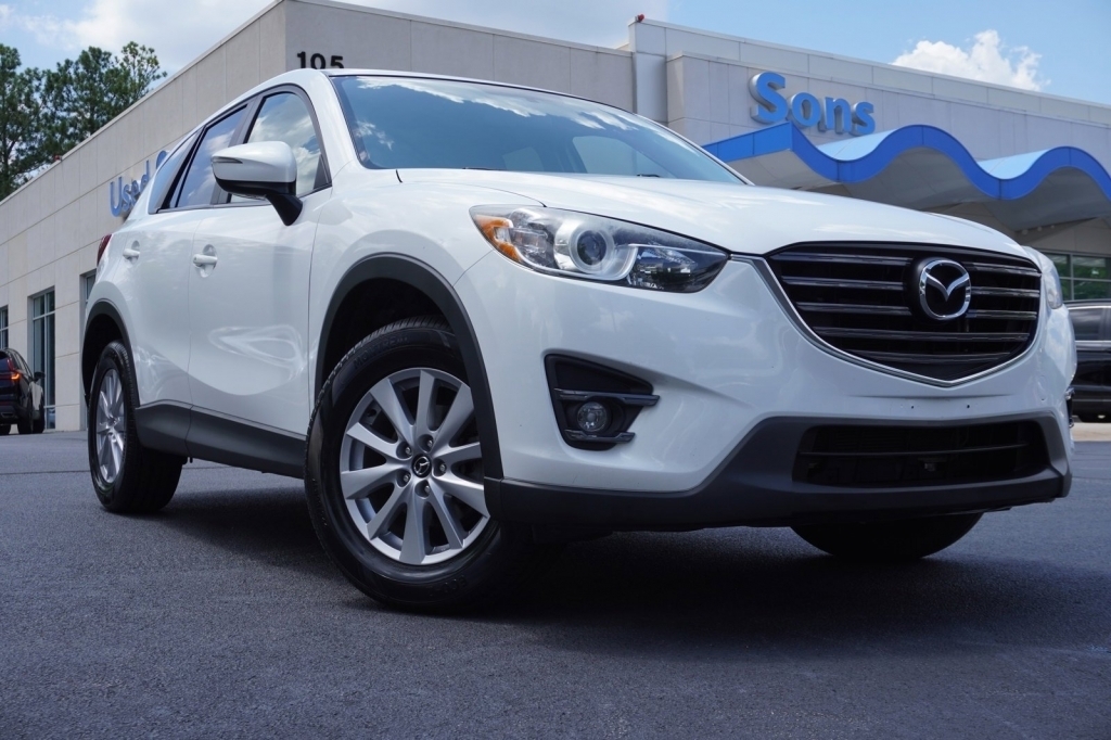 Used, 2016 Mazda CX-5 Touring, White, P8770-2