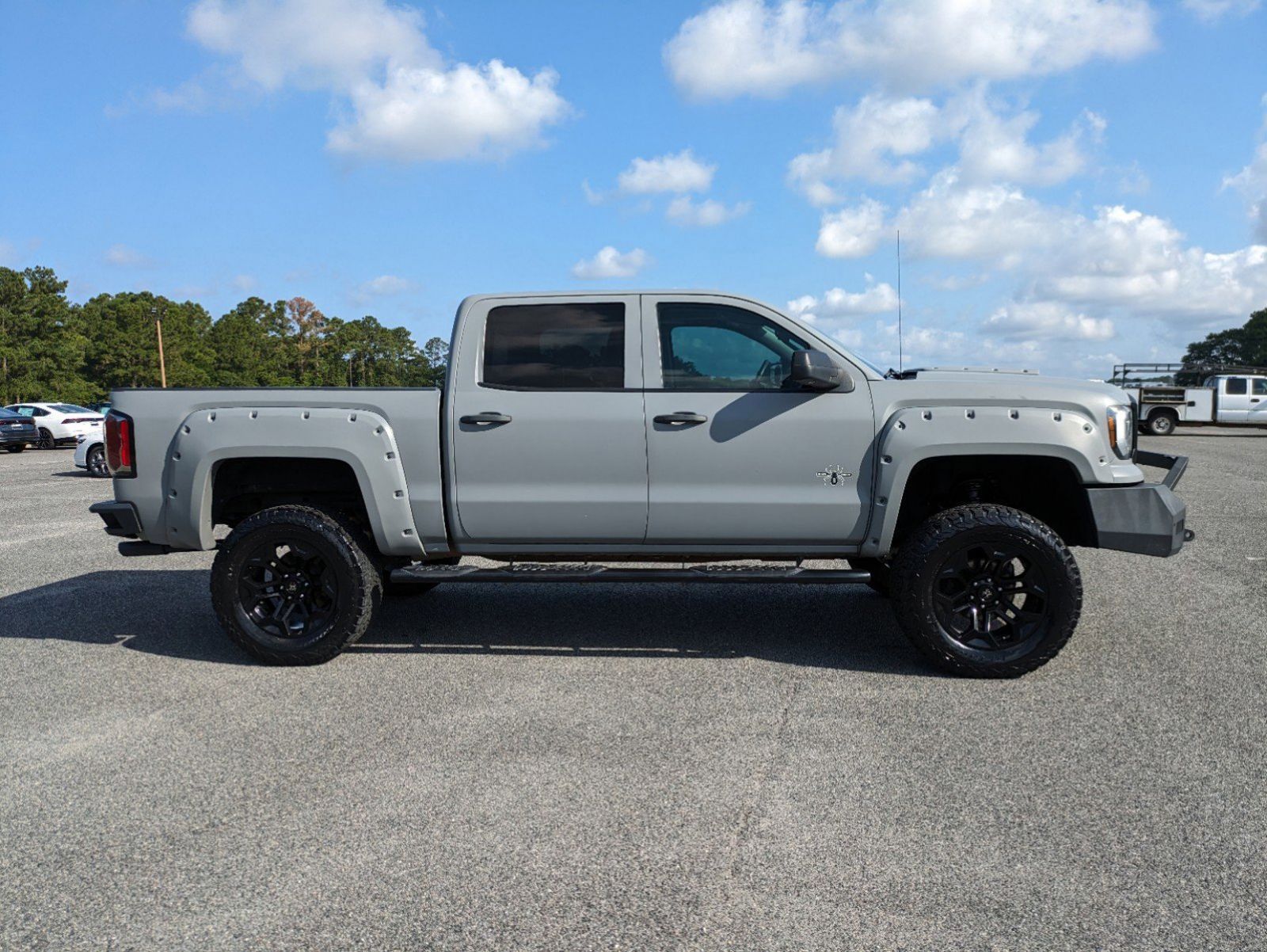 Used, 2018 GMC Sierra 1500 SLT, Black, G11840B-3