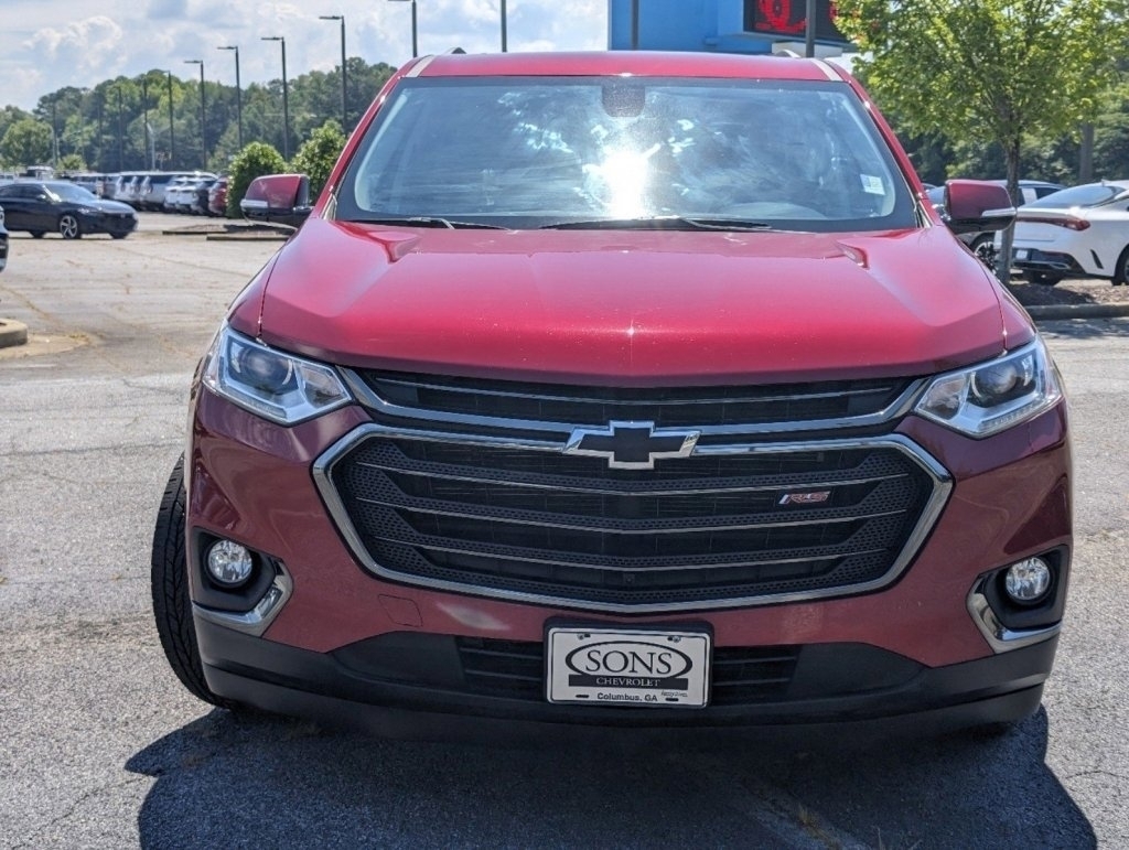 Used, 2019 Chevrolet Traverse RS, Red, 10757C-3