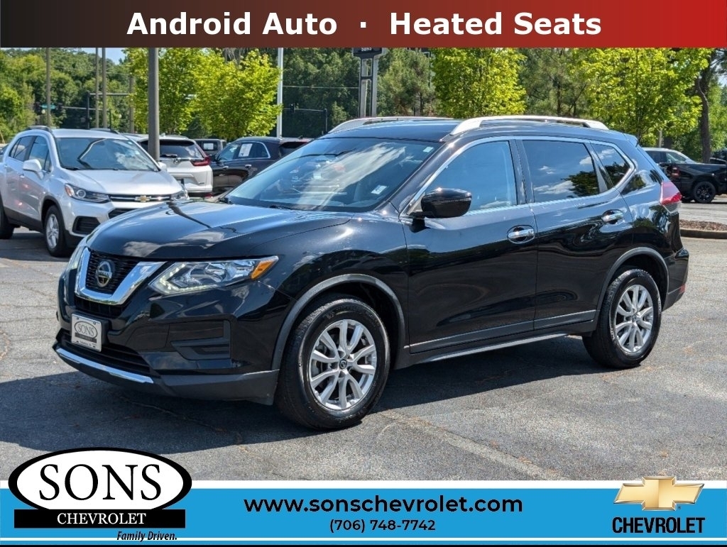 Used, 2020 Nissan Rogue SV, Black, PK4859-2