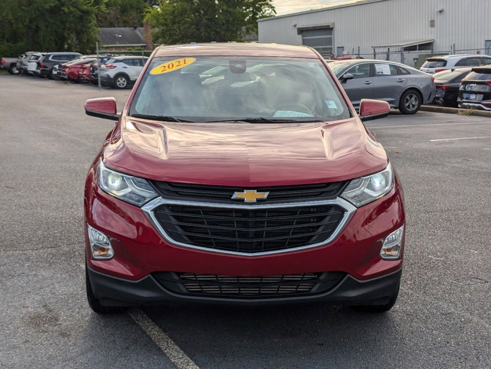 Used, 2021 Chevrolet Equinox LT, Red, PN1402-3