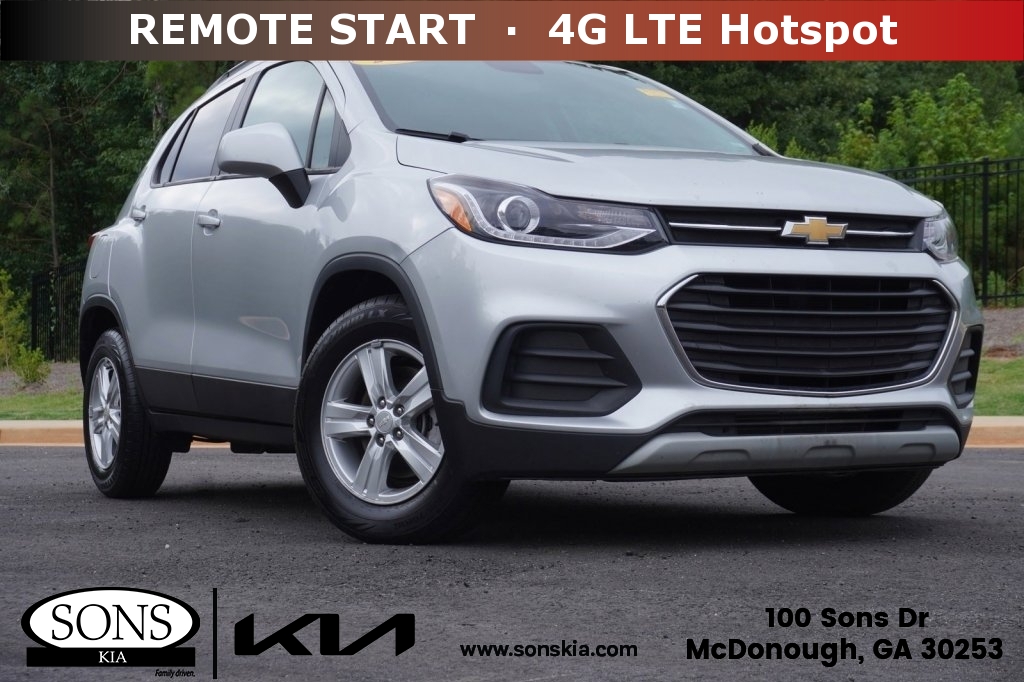 Used, 2021 Chevrolet Trax LT, Silver, PE3266-1