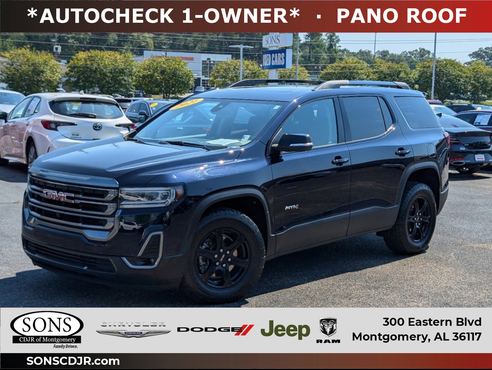 2021 GMC Yukon AT4, PF4911, Photo 1