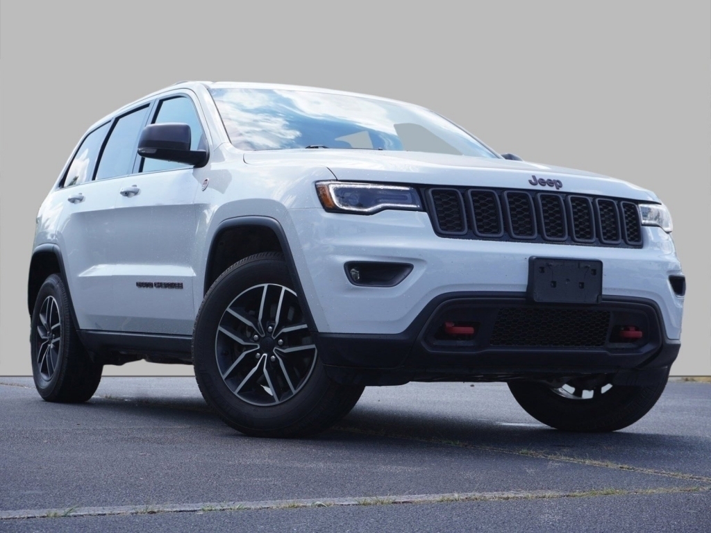 Used, 2021 Jeep Grand Cherokee Trailhawk, White, PF8093-2