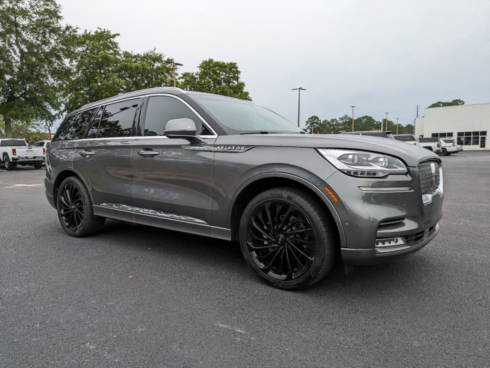 Used, 2021 Lincoln Aviator Reserve, Gray, U02750-2