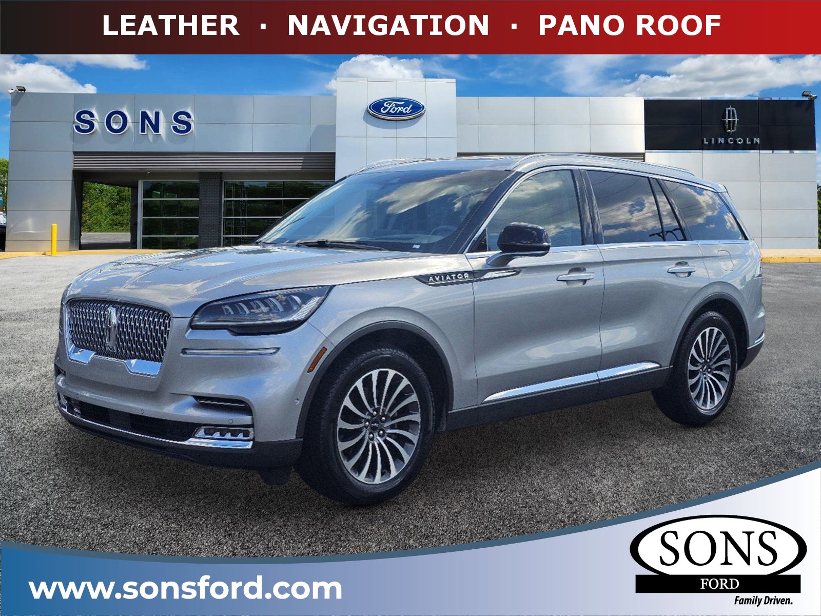 2021 Lincoln Aviator Reserve, U02750, Photo 1