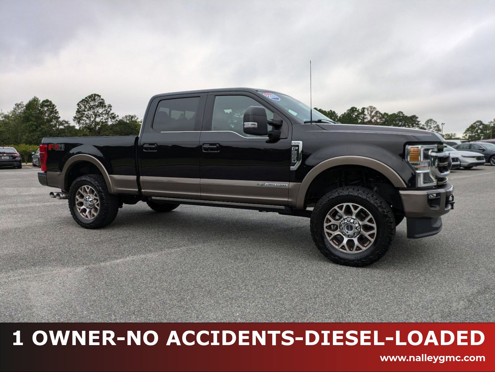 Used, 2022 Ford F-250SD King Ranch, Black, G04491A-1