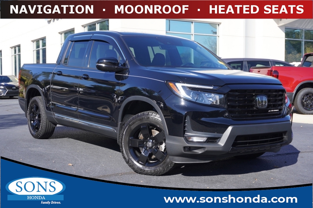 2022 Honda Ridgeline Black Edition, 29362A, Photo 1