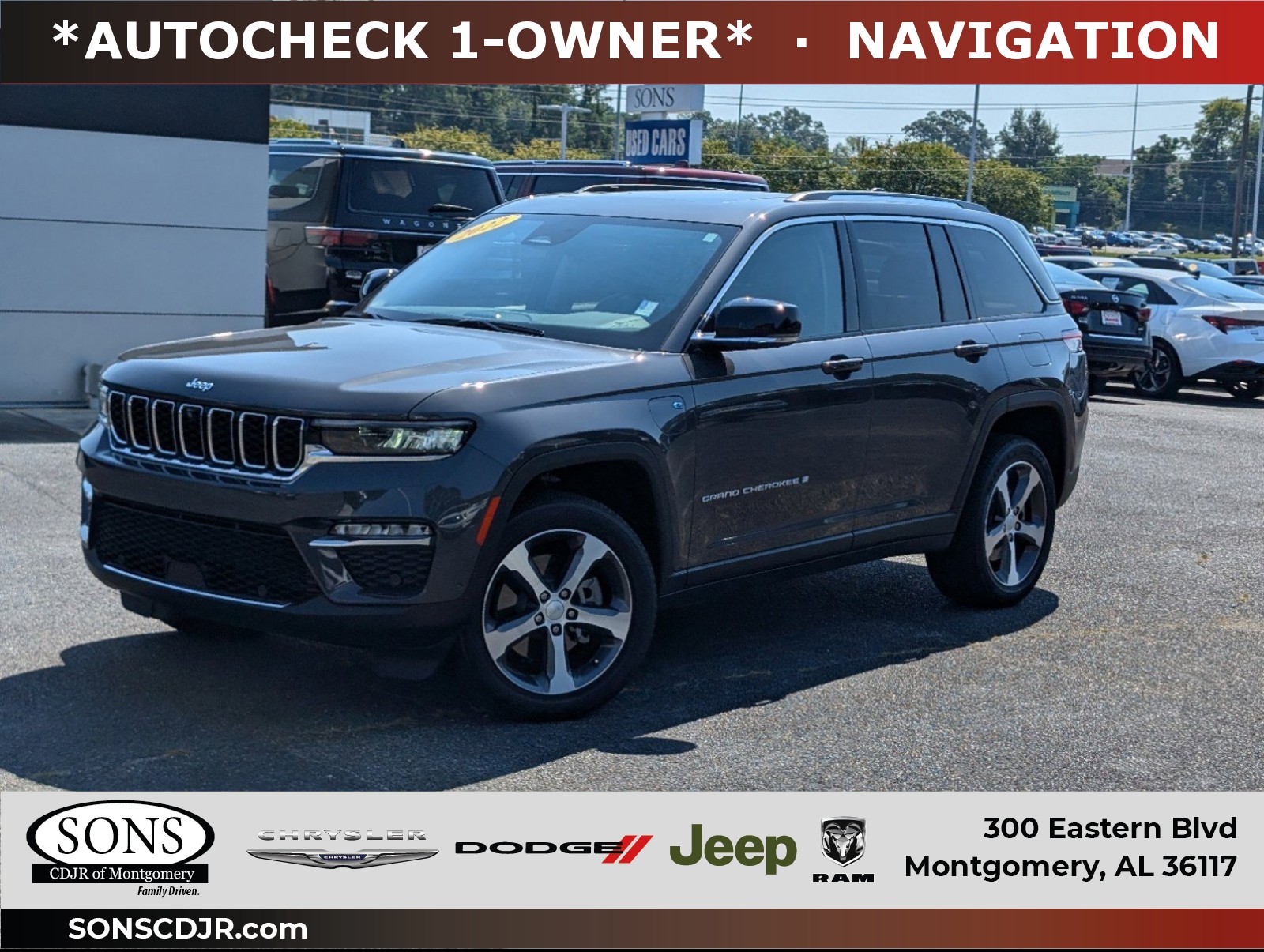 2022 Jeep Grand Cherokee Base 4xe, J2223, Photo 1