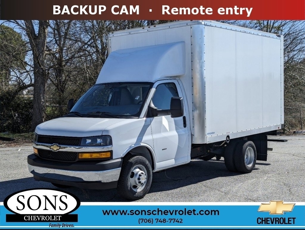 New, 2023 Chevrolet Express 3500 Work Van, White, 10800-2