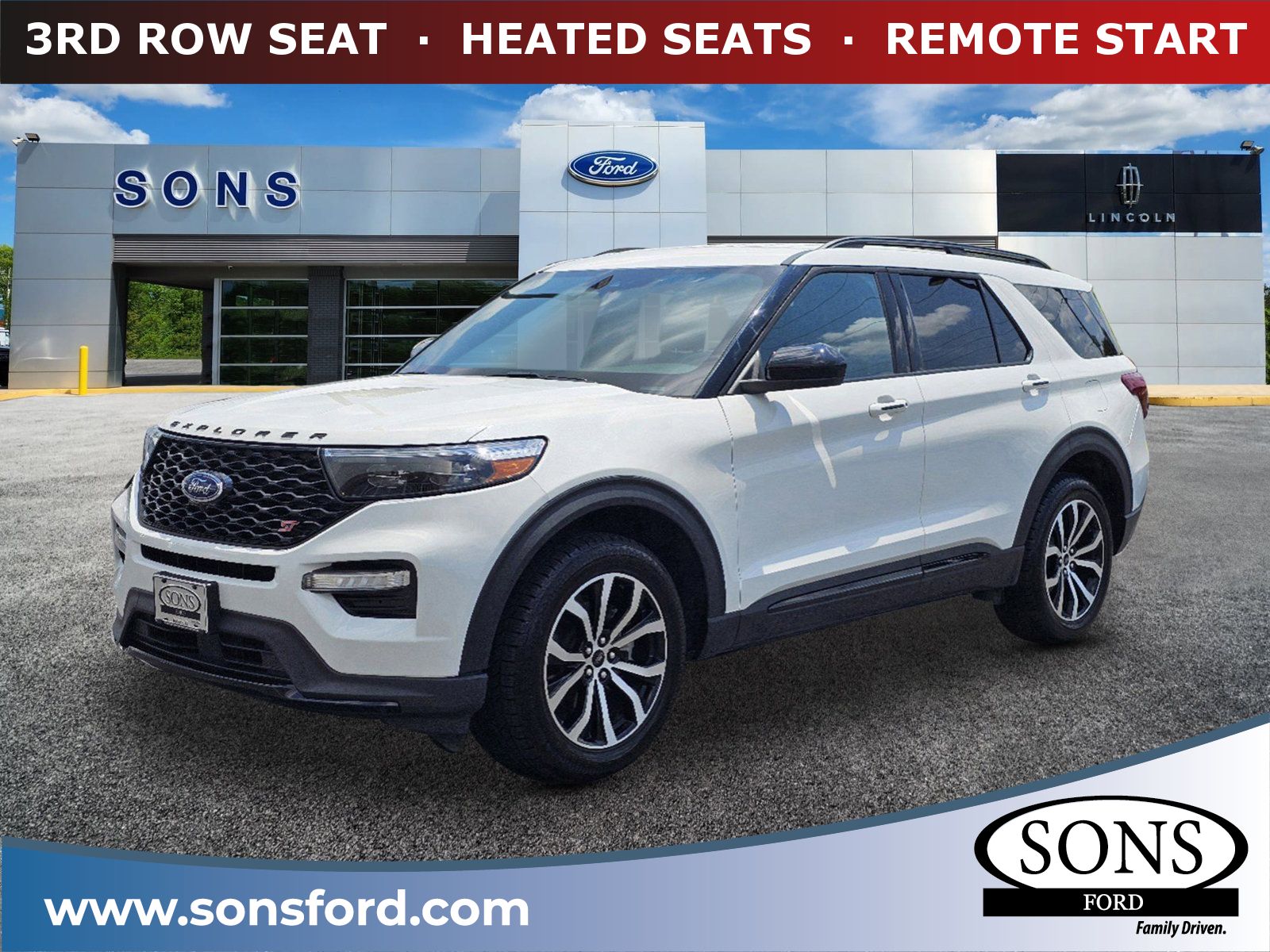 2023 Ford Explorer ST-Line, K4607A, Photo 1