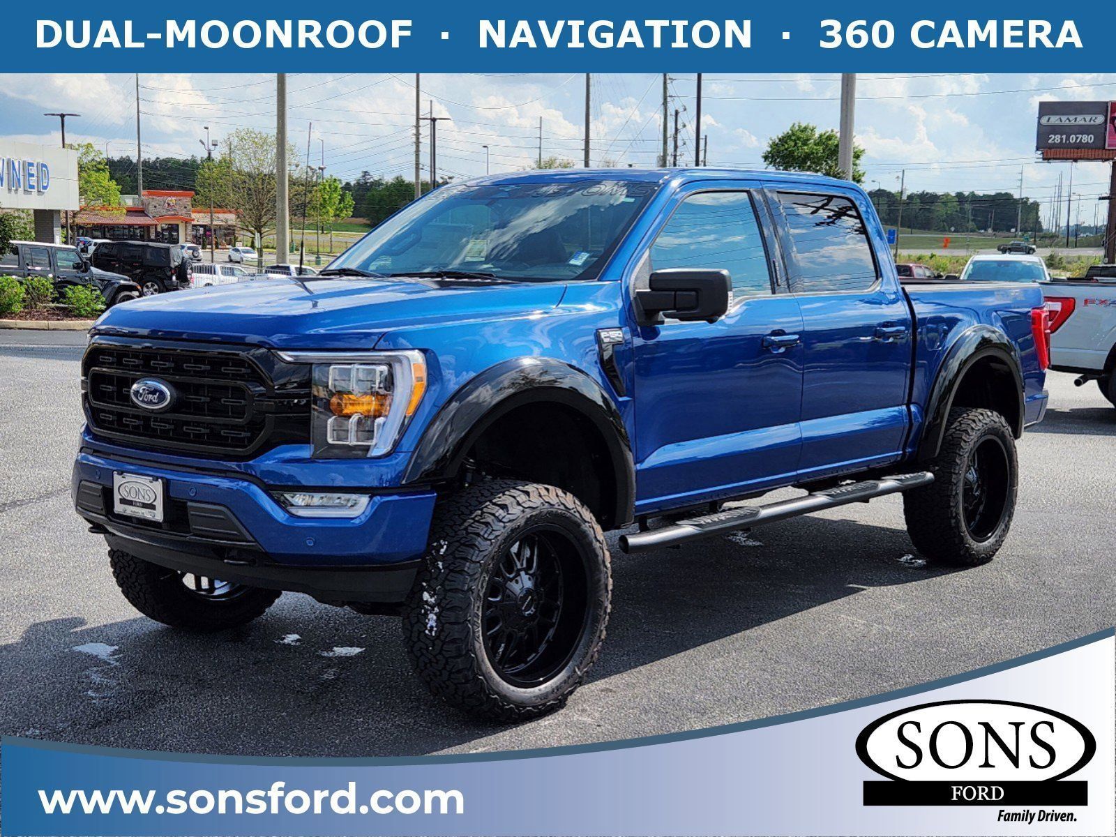 New, 2023 Ford F-150 XLT, Blue, 5523-2